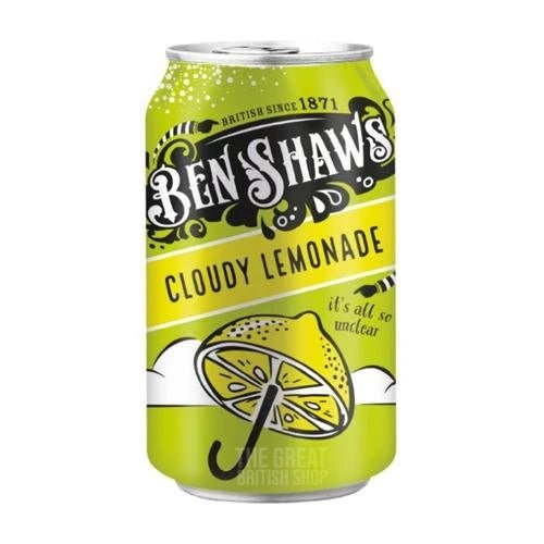 Ben Shaws Cloudy Lemonade - 330ml imported British grocery product available in Canada
