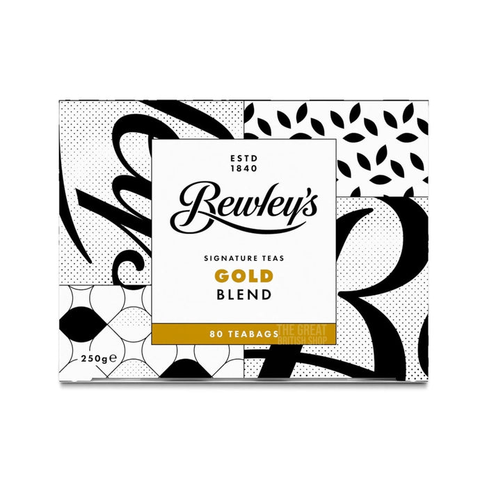 Bewley's Tea Gold - 80 Teabags imported British grocery product available in Canada