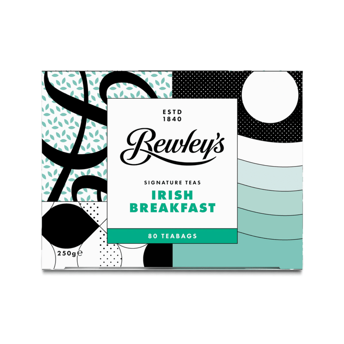 Bewley's Tea Irish Breakfast - 80 Teabags imported British grocery product available in Canada