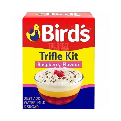 Birds Trifle Raspberry - 141g imported British grocery product available in Canada