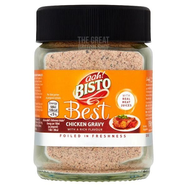Bisto Best Chicken Gravy - 150g imported British grocery product available in Canada