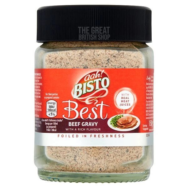 Bisto Best Gravy Beef - 150g imported British grocery product available in Canada
