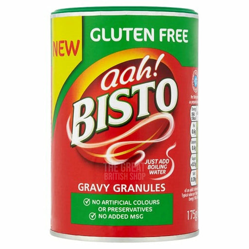 Bisto Gluten Free Gravy Granules Beef - 175g imported British grocery product available in Canada