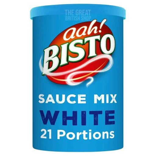 Bisto White Sauce Granules - 190g imported British grocery product available in Canada