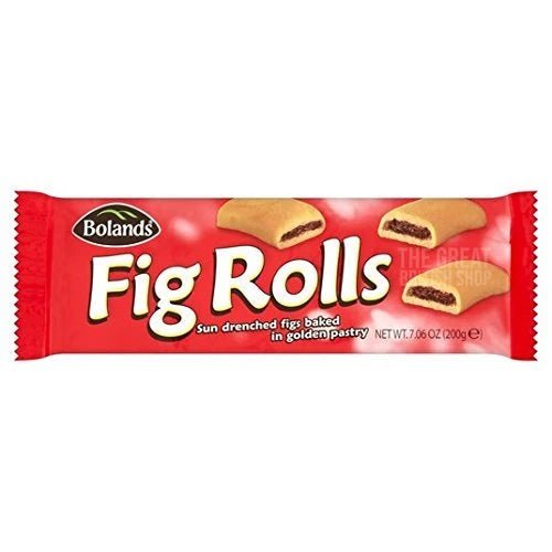 Bolands Fig Rolls - 200g imported British grocery product available in Canada