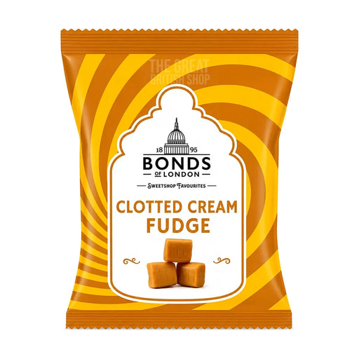 Bonds of London Clotted Cream Fudge - 120g imported British grocery product available in Canada