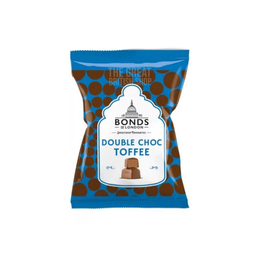 Bonds of London Double Chocolate Toffee - 120g imported British grocery product available in Canada