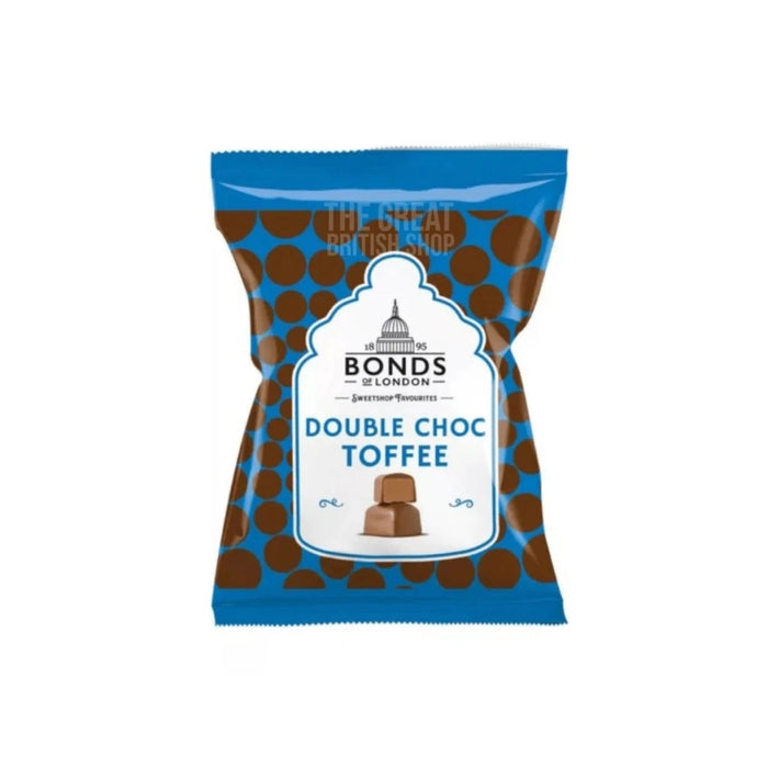 Bonds of London Double Chocolate Toffee - 120g imported British grocery product available in Canada