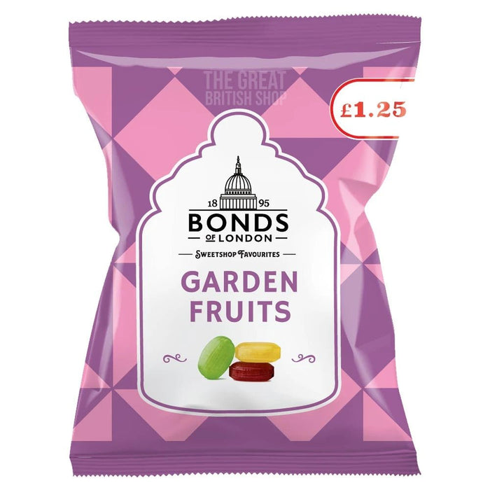 Bonds of London Garden Fruits - 120g imported British grocery product available in Canada