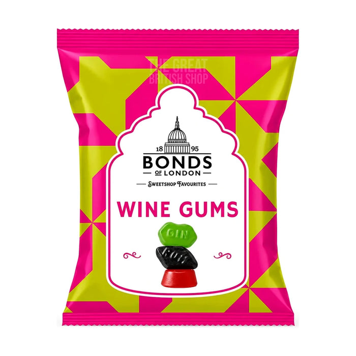 Bonds of London Wine Gums - 120g imported British grocery product available in Canada