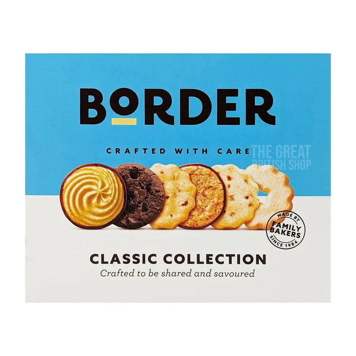 Border Biscuits Classic Collection - 400g imported British grocery product available in Canada