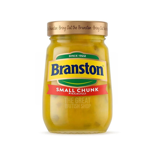 Branston Small Chunk Piccalilli - 360g imported British grocery product available in Canada