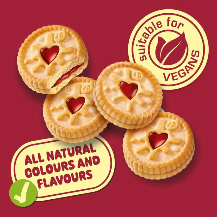 Burtons Jammie Dodgers Minis - 120g imported British grocery product available in Canada