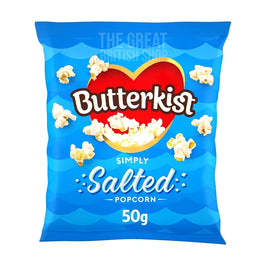 Butterkist Simply Salted Popcorn - 50g imported British grocery product available in Canada