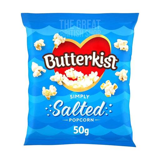 Butterkist Simply Salted Popcorn - 50g imported British grocery product available in Canada