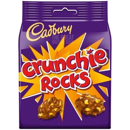 Cadbury Crunchie Rocks - 110g imported British grocery product available in Canada