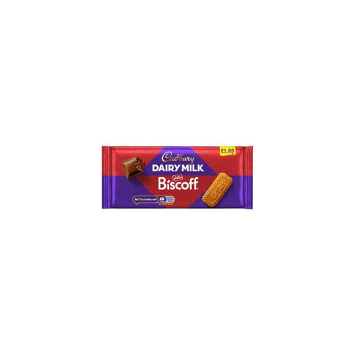 Cadbury Dairy Milk Biscoff Bar - 95g | British Store Online | The Great British Shop