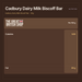 Cadbury Dairy Milk Biscoff Bar - 95g nutrition summary: Per 100 g. The Great British Shop.