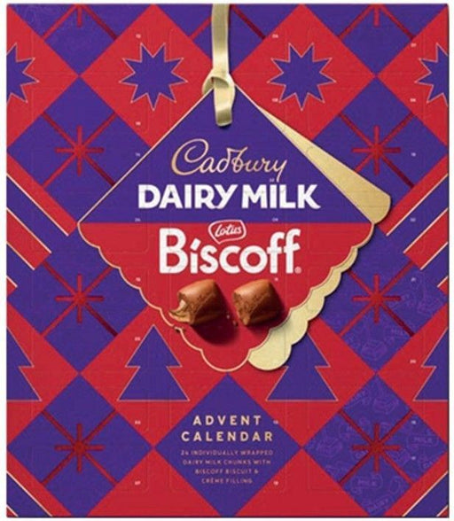 Cadbury Dairy Milk Biscoff Chunk Advent Calendar - 236g | British Store Online | The Great British Shop