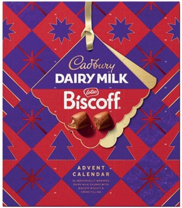 Cadbury Dairy Milk Biscoff Chunk Advent Calendar - 236g | British Store Online | The Great British Shop