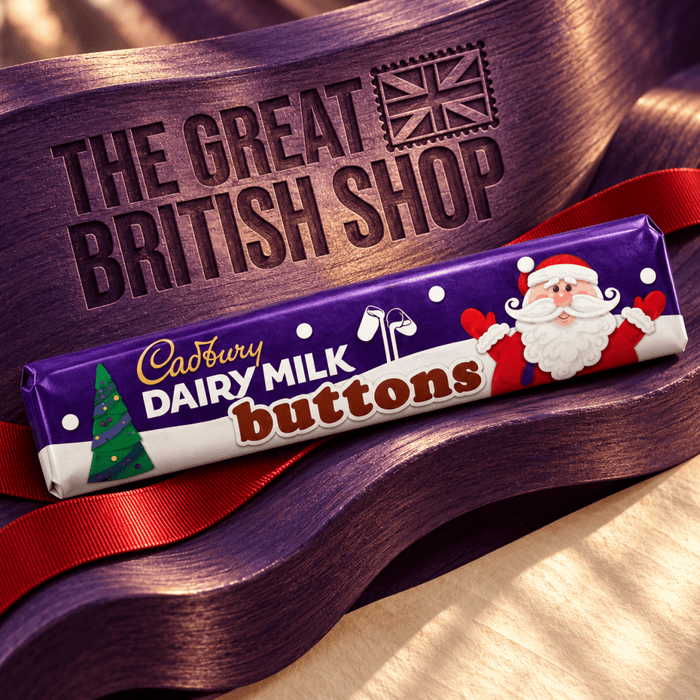 Cadbury Dairy Milk Buttons Tube - 72g imported British grocery product available in Canada