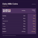Cadbury Dairy Milk Chocolate Coins In Net - 70g imported British grocery product available in Canada