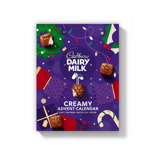 Cadbury Dairy Milk Creamy Advent Calendar - 170g | British Store Online | The Great British Shop