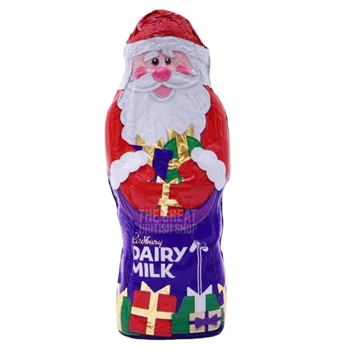 Cadbury Dairy Milk Large Hollow Santa - 100g imported British grocery product available in Canada