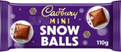 Cadbury Dairy Milk Mini Snowballs Bar - 110g imported British grocery product available in Canada