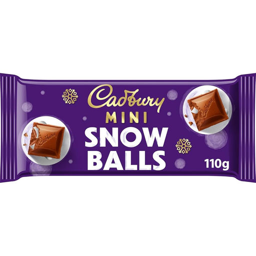 Cadbury Dairy Milk Mini Snowballs Bar - 110g | British Store Online | The Great British Shop