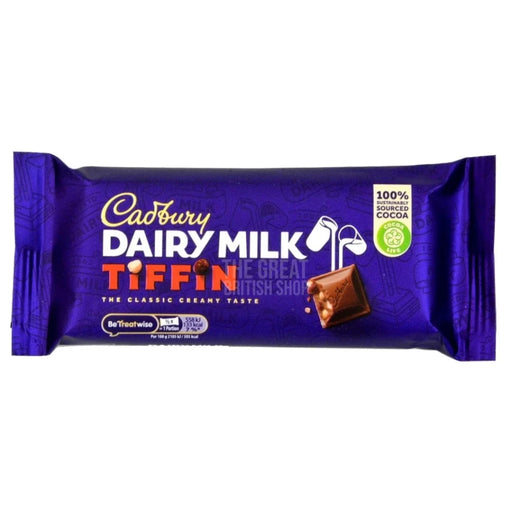 Cadbury Dairy Milk Tiffin - 53g imported British grocery product available in Canada