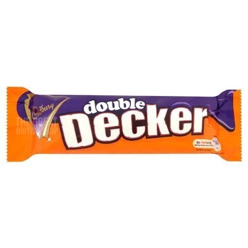 Cadbury Double Decker - 74.6g imported British grocery product available in Canada