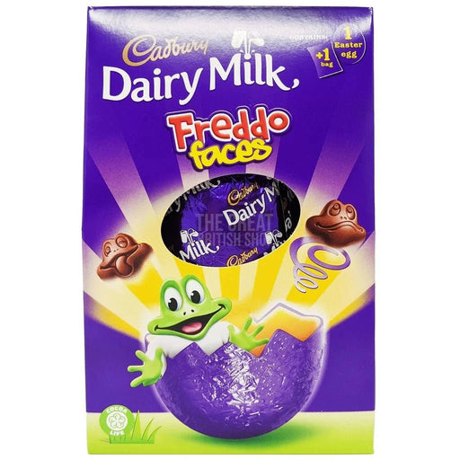 Cadbury Freddo Faces Egg - 96g imported British grocery product available in Canada
