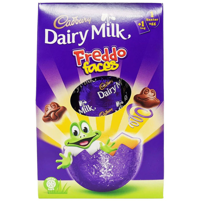 Cadbury Freddo Faces Egg - 96g | British Store Online | The Great British Shop
