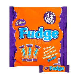 Cadbury Fudge - 15 Pack imported British grocery product available in Canada