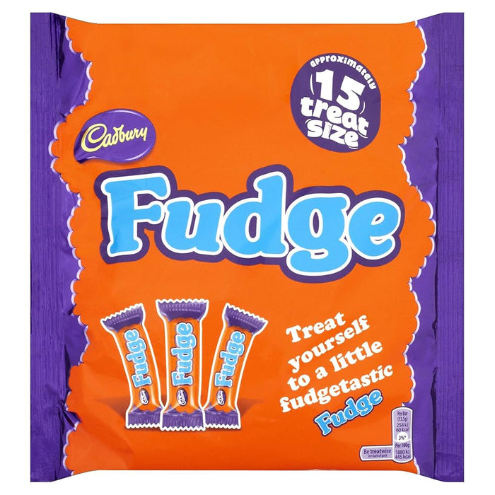 Cadbury Fudge Treat Size - 15pk imported British grocery product available in Canada