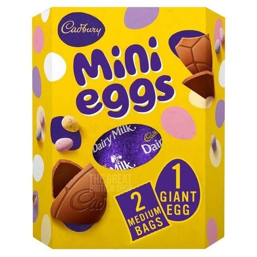 Cadbury Giant Mini Eggs - 455g imported British grocery product available in Canada