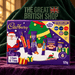 Cadbury Medium Santa Selection Box - 125g imported British grocery product available in Canada