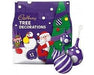 Cadbury Milk Chocolate Tree Decorations - 72g imported British grocery product available in Canada