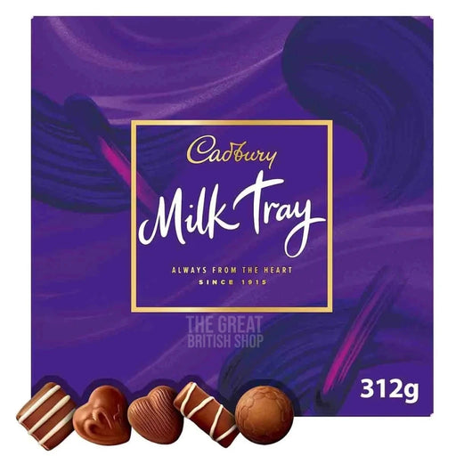 Cadbury Milk Tray - 312g imported British grocery product available in Canada