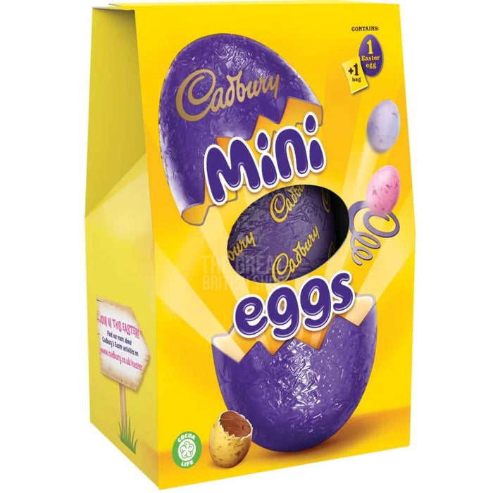 Cadbury Mini Egg Medium Egg - 130g imported British grocery product available in Canada