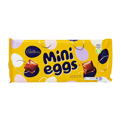 Cadbury Mini Eggs Large Bar - 360g | British Store Online | The Great British Shop