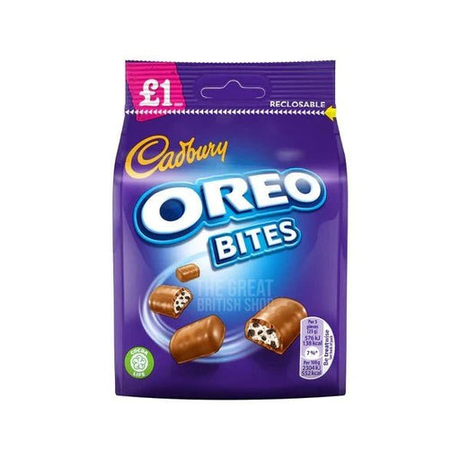 Cadbury Oreo Bites - 85g imported British grocery product available in Canada