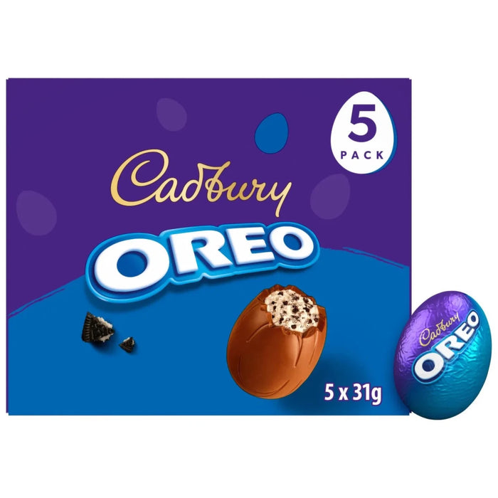 Cadbury Oreo Egg - 5 - Pack imported British grocery product available in Canada
