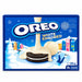 Cadbury Oreo Snowy - 246g, front view of the UK packaging