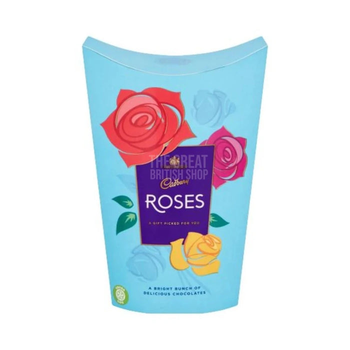 Cadbury Roses Small Carton - 186g imported British grocery product available in Canada