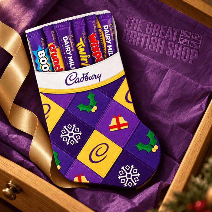 Cadbury Stocking Selection Box - 174g imported British grocery product available in Canada