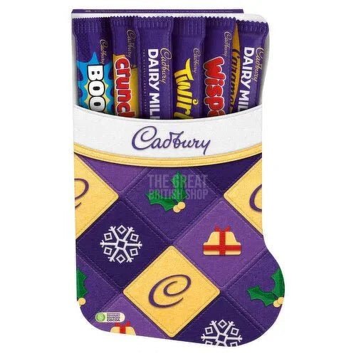 Cadbury Stocking Selection Box - 174g imported British grocery product available in Canada