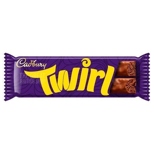 Cadbury Twirl - 43g imported British grocery product available in Canada