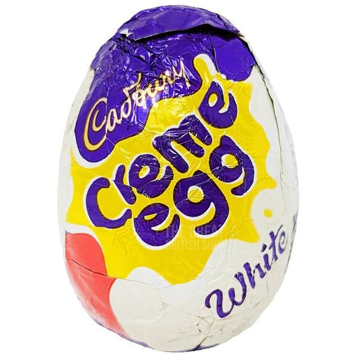 Cadbury White Creme Egg- 40g imported British grocery product available in Canada